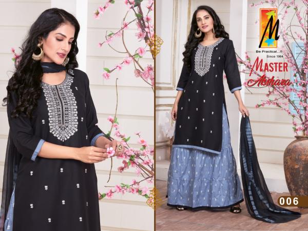 Master Akshara Festive Wear Rayon Designer Ready Made Collection